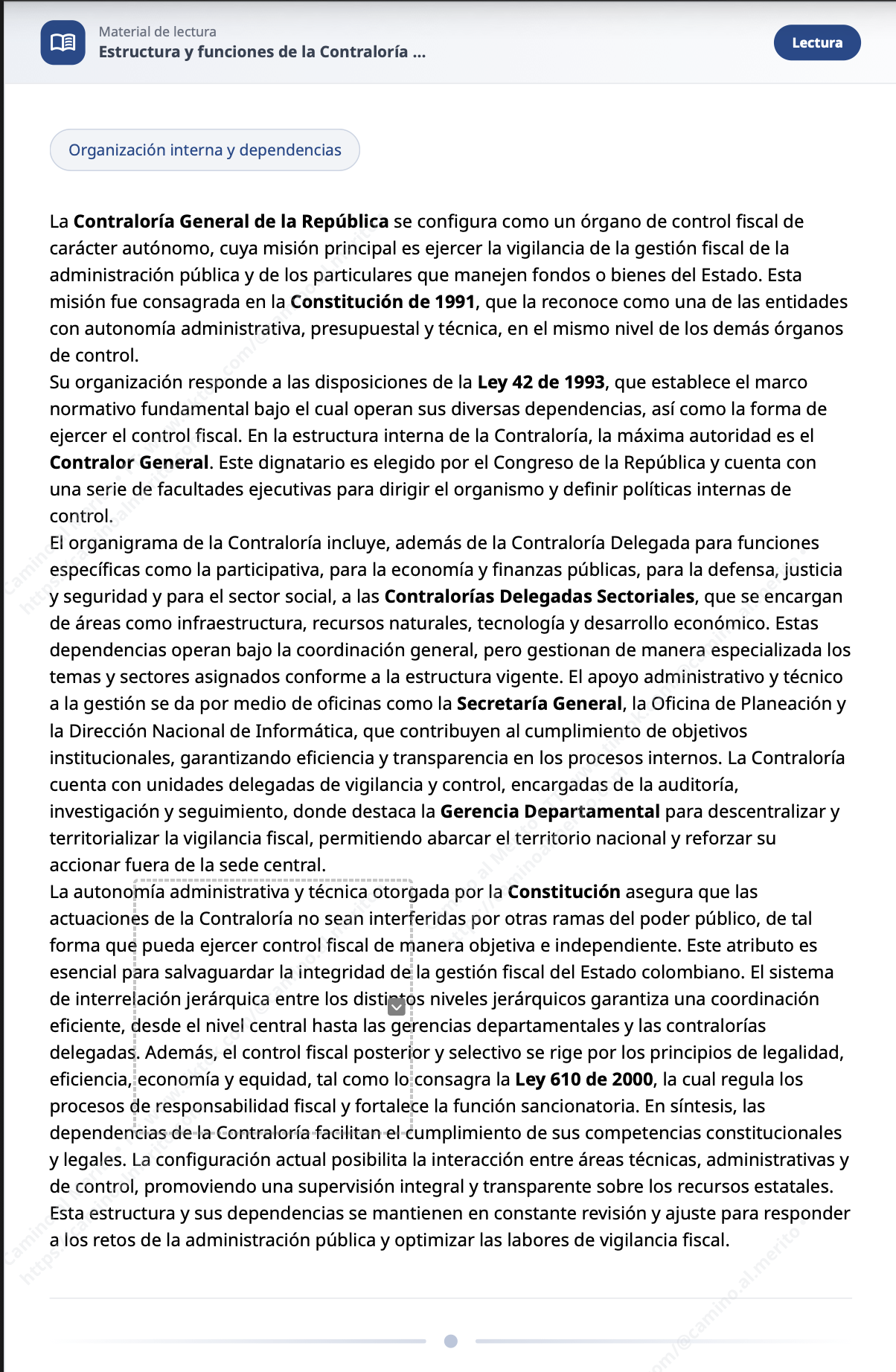 Respuestas explicadas para examen sector público